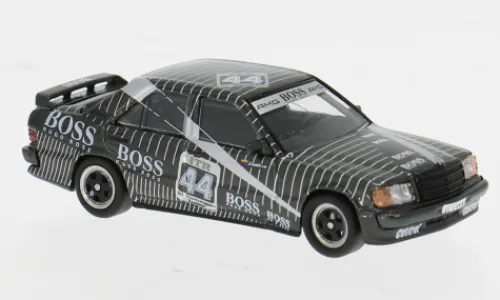 Tarmac Works Mercedes 190 E 2.3-16V (W201), schwarz, DTM, Boss, #44, J.Cecotto, 1:64, Discount
