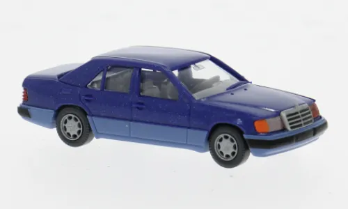 Wiking Mercedes 260 E (W124), blau, 1984, 1:87, Clearance