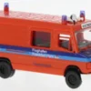 Busch Mercedes 507, 1989, Feuerwehr Fraport Frankfurt, 1:87, Best