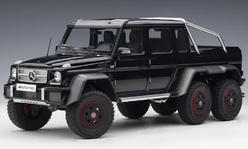 AUTOart Mercedes G63 AMG 6x6, schwarz, 2013, 1:18,