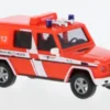 Busch Mercedes G-Klasse (W463), 1990, Feuerwehr Reutlingen, 1:87, Discount