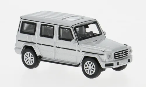Schuco Mercedes G-Klasse (W463), silber, 1:87, Best