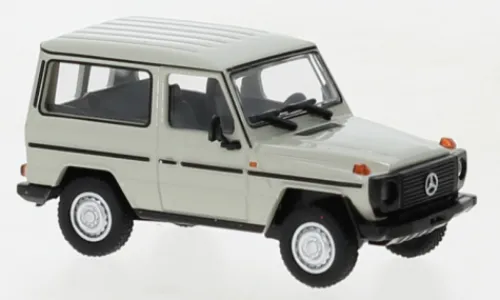 Minichamps Mercedes G-Modell SWB (W460), hellgrau, 1980, 1:87, Sale