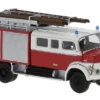 Brekina Mercedes LAF 1113 LF 16, rot/weiss, 1972, Feuerwehr Hessen, 1:87, Discount