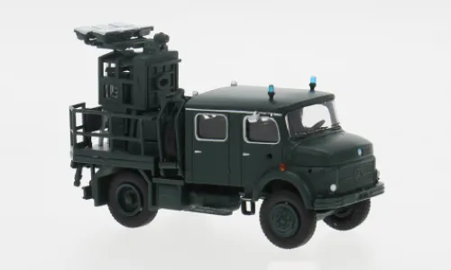 Brekina Mercedes LA 911 Lichtmastwagen, 1966, Bundesgrenzschutz, 1:87, Discount