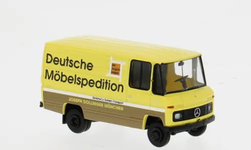 Brekina Mercedes L 406 D Kasten, 1967, Joseph Dollinger - DMS, 1:87,