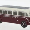 Brekina Mercedes LO 3500, dunkelrot/weiss, 1936, Deutsche Reichsbahn, 1:87, Discount