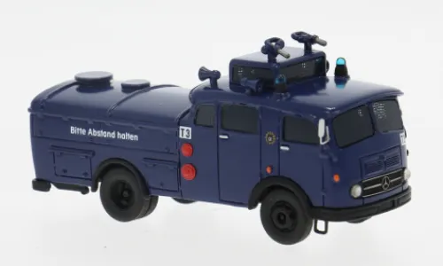 BoS-Models Mercedes LP 1413/36, 1966, Polizei Berlin, 1:87, Hot