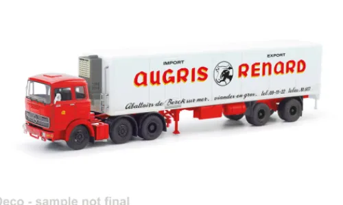 Herpa / Modellbau Schwarz Mercedes LPS 2032, Augris Renard (F), 1:87, Hot