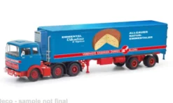Herpa / Modellbau Schwarz Mercedes LPS 2032, Vereinigte Käserei Dürren, 1:87, Clearance
