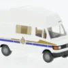 Wiking Mercedes MB 207 D James Cook, weiss/Dekor, 1977, 1:87, Discount