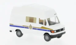 Wiking Mercedes MB 207 D James Cook, weiss/Dekor, 1977, 1:87, Discount