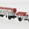Wiking Mercedes MB L 3500, 1950, Circus, 1:87, Best