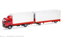 Herpa Mercedes NG, rot/weiss, 1:87, New