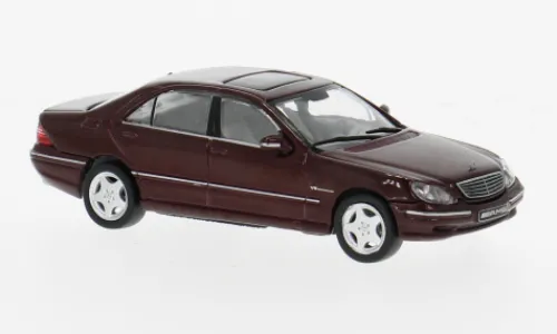 Tarmac Works Mercedes S55 AMG, dunkelrot, 1:64, Best