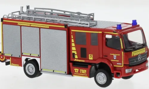 Rietze Mercedes Schlingmann Varus HLF, Feuerwehr Dänischenhagen, 1:87, New