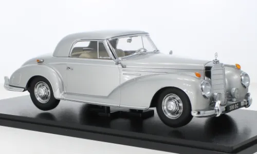 KK Scale Mercedes 300 SC (W188) Coupe, silber, 1955, 1:18, Hot