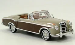 Vitesse Mercedes 220 SE Cabriolet, beige/braun, 1958, 1:43, Best