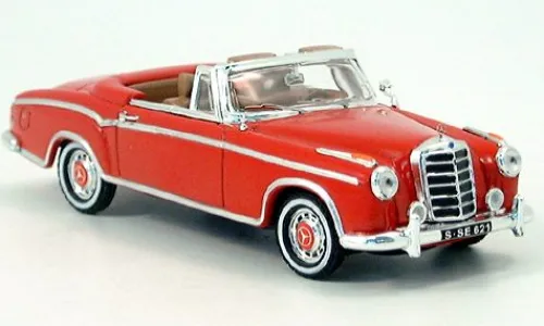 Vitesse Mercedes 220 SE Cabriolet, rot, 1958, 1:43, Clearance