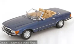 KK Scale Mercedes 450 SL (R 107) EU-Version, blau, 1979, 1:12, Clearance