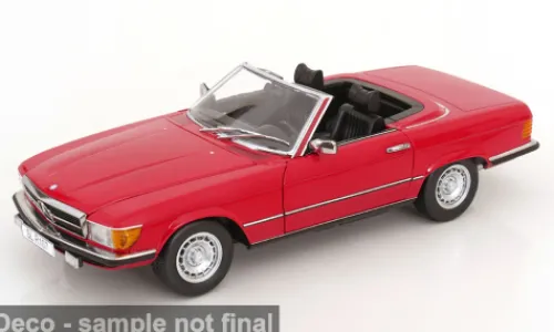 KK Scale Mercedes 450 SL (R 107) EU-Version, rot, 1979, 1:12, Discount
