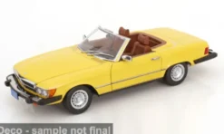 KK Scale Mercedes 450 SL (R 107) US-Version, gelb, 1979, 1:12, Discount