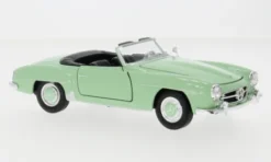 Welly Mercedes 190 SL (W121), hellgrün/schwarz, 1955, 1:24, Discount