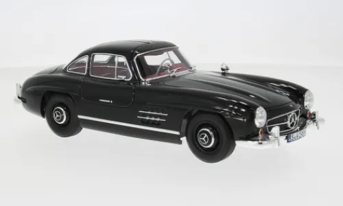 I-Norev Mercedes 300 SL (W198), schwarz, 1955, 1:18, Hot