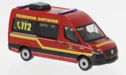 Herpa Mercedes Sprinter 18 Bus HD, Feuerwehr Dortmund, 1:87, Clearance