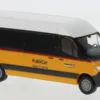 Busch Mercedes Sprinter Bus LWB, 2018, PostAuto PubliCar (CH), 1:87, Best