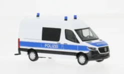 Herpa Mercedes Sprinter 18 Halbbus Hochdach, weiss, Polizei Nordrhein-Westfalen/Brandermittler, 1:87,