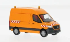 Busch Mercedes Sprinter, orange, 2018, 1:87,