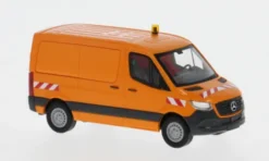 Busch Mercedes Sprinter, orange, 2018, 1:87, Best