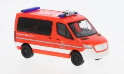 Busch Mercedes Sprinter SWB, 2018, Feuerwehr Münster, 1:87, New