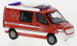 Busch Mercedes Sprinter SWB, 2018, Feuerwehr Weißenburg, 1:87,