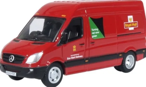 Oxford Mercedes Sprinter Van, Royal Mail, 1:76, New