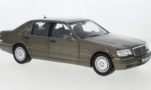 I-Norev Mercedes S 600 (W140), braun, 1994, 1:18, Sale