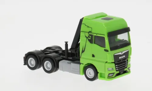 Herpa Mercedes TGX GX, grün, 1:87, Hot