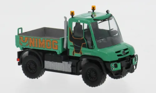 Busch Mercedes Unimog U 430, grün/orange, 2013, 1:87, Clearance