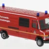 Herpa Mercedes Vario Kasten, Berliner Feuerwehr/Fernmeldeeinsatzwagen, 1:87, Discount