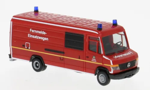 Herpa Mercedes Vario Kasten, Berliner Feuerwehr/Fernmeldeeinsatzwagen, 1:87, Discount
