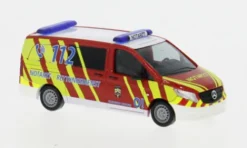 Busch Mercedes Vito, 2014, Notarzt Rettungsdienst Feuerwehr Herford, 1:87, Hot