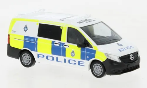 Busch Mercedes Vito, 2014, Police (GB), 1:87, New