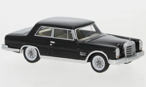 BoS-Models Mercedes 600 (W100) Nallinger Coupé, schwarz, 1963, 1:87,