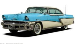 Sun Star Mercury MontClair Hardtop, blau/beige, 1956, 1:18, Hot