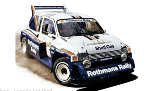 Sun Star MG Metro 6R4, Donegal International Rally, 1986, #1, B.Coleman/R.Morgan, 1:18, Clearance