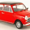 Welly Mini Cooper 1300, rot/schwarz, 1974, 1:24,