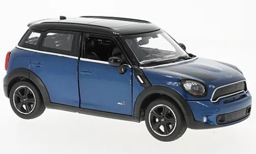 Rastar Mini Cooper S Countryman (R60), blau, 1:24, New