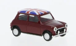 Herpa Mini Mayfair, dunkelrot/Dekor, 1:87, Best