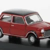 Oxford Mini Mini Cooper MkII, rot/schwarz, 1969, 1:76, New